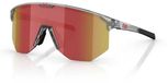 Bliz Hero Lunettes Gris Foncé Transparent Rouge