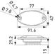 HELLA Innenbeleuchtung, 12V, 1,2W LED, klares Glas, für WIESMANN