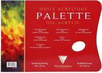 Clairefontaine Palette Olie/Acrylverf 40 Blad 30x40cm 90g