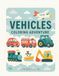 Vehicles coloring adventure: cozy & cute coloring book