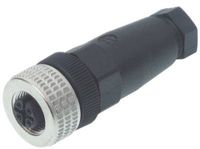 Hirschmann 933 139-100-1 Sensor/actuator connector, niet geassembleerd M12 Aantal polen (sensoren): 4 Bus, recht 1 stuk