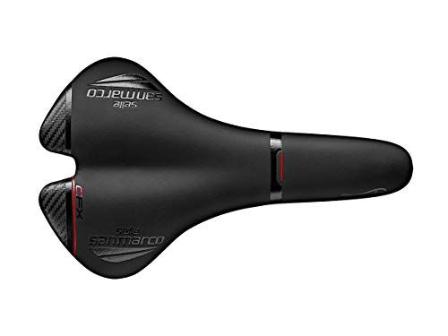 Selle San Marco Aspide Carbon FX Zadel - Zwart/Zwart - L2 - Unisex