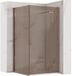 REA Hugo 90x80 Cabine de douche Cuivre Brossé 80x90x200.5cm