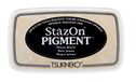 Rayher StazOn Pigment-stempelkussen, zwart, 9,6 x 5,5 x 2,2 cm