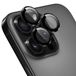 Rosso Camera Frame Protector Geschikt voor Apple iPhone 16 Pro / 16 Pro Max - Case Friendly - 9H Tempered Glass voor Cameralens - Gemakkelijke Installatie met Tray - Zwart