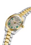 Guess Connoisseur GW0265G10 Analoog Horloge Heren Zilverkleurig/Goudkleurig