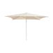 HAY Parasol Terrazza Square blanc cassé-gris