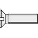 TOOLCRAFT 839952 Vis à tête fraisée M3 10 mm Fente DIN 963 Plastique, Polyamide 10 pièce(s)