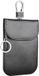 Techsuit - RFID Anti-Theft (AF2) - for Cards & Keys, PU Leather, EMF Blocker - Black