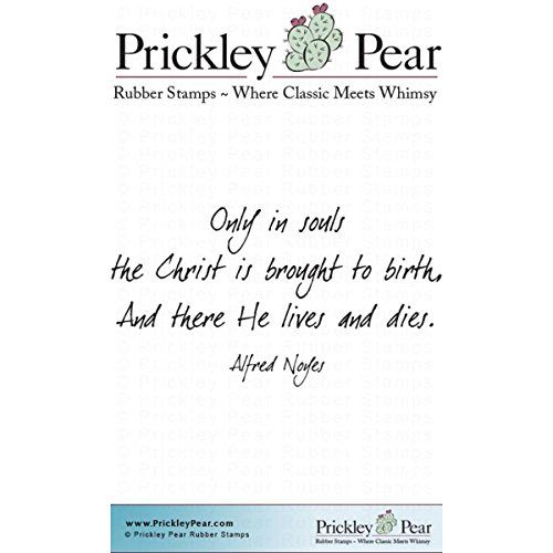 Prickley Pear Cling Stamps - 1,5 x 2,5-inch - Multicolor