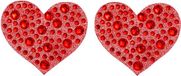 Leg Avenue Amore Nipple Jewel Stickers Red