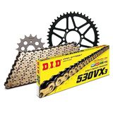Kettingset DID Kettingset staal 530VX3 / 104 eindeloos voor Suzuki GS T E 400/450 cc bj. 1977-1983