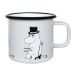 Muurla Mug émaillé Papa Moumine 37 cl Gris