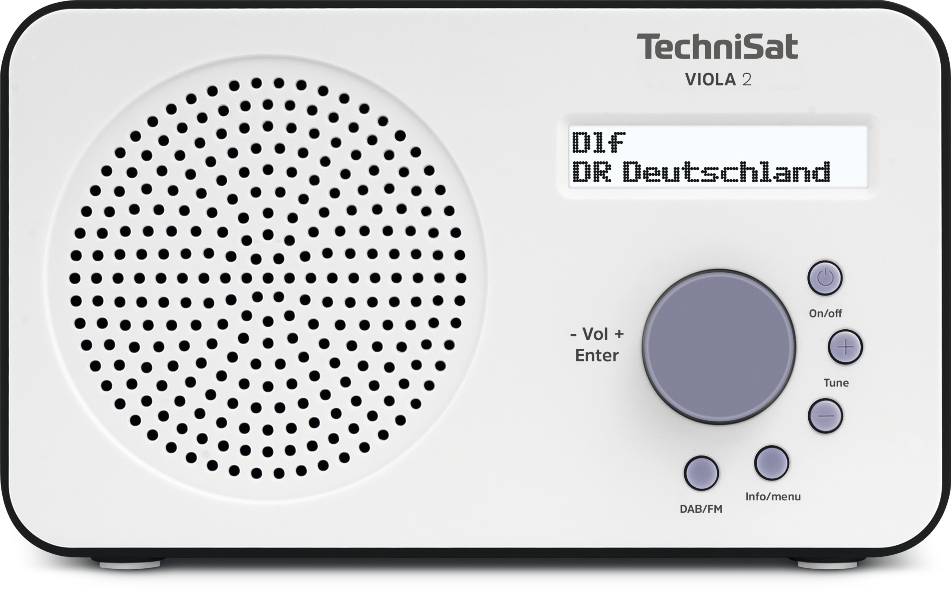 TechniSat 0000/3906 wit, zwart