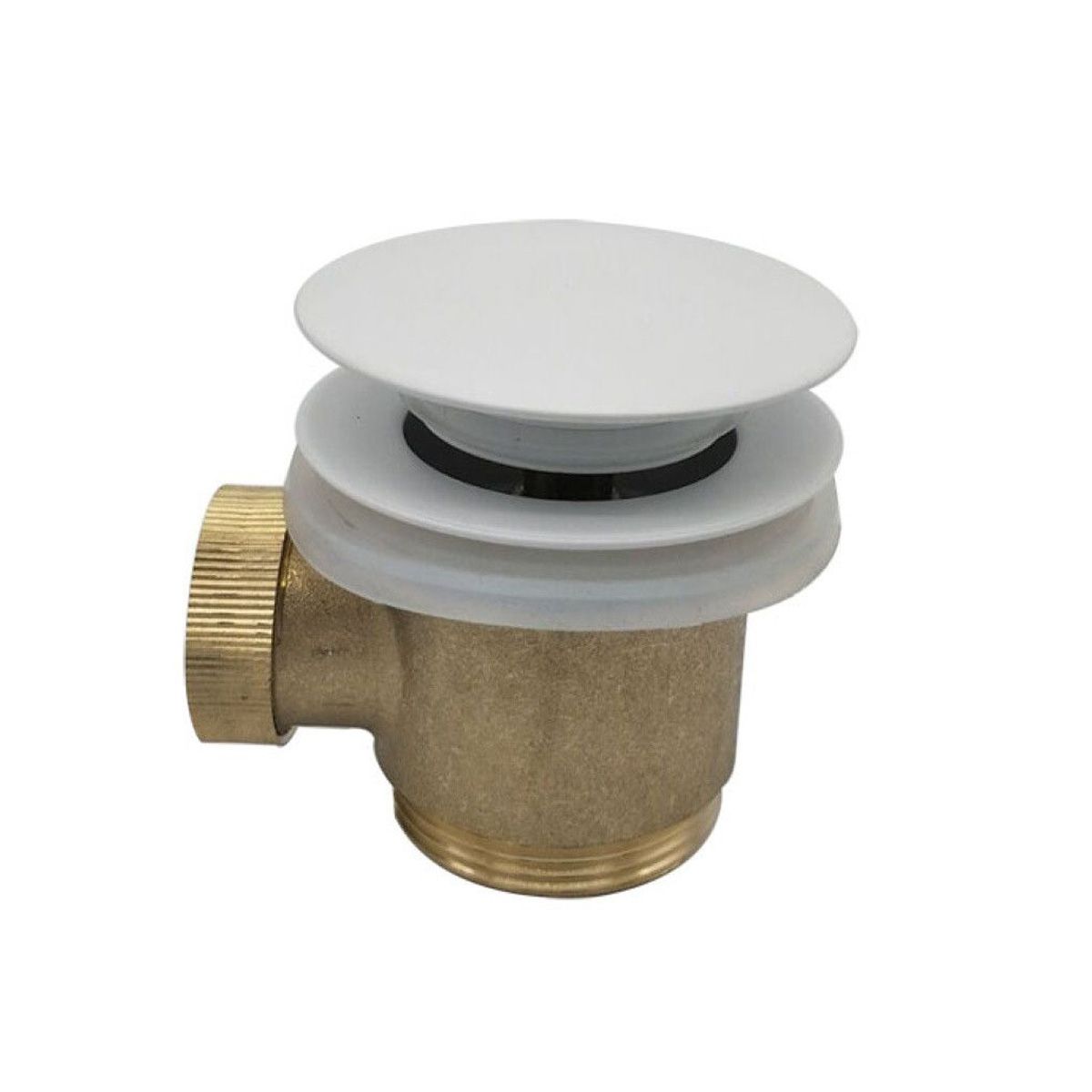 Wiesbaden Clickwaste tbv Vrijstaande Baden Rond Mat Wit 11/2 - 8720195549390