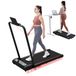 CITYSPORTS loopband met verstelbare helling, 1-10 km/u, voor thuisgebruik, 2-in-1 opvouwbare loopband, 1400W