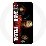 Maniacase Etui voor Xiaomi Redmi Note 5 AI Dual Camera La casa de papel Maskers van Dali