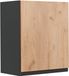 Vicco Hangkast R-Line, Goudkleurig Eiken/Antraciet, 50 cm