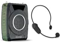 Microphone sans fil - Bluetooth 5.0 - Étanche - Amplificateur vocal casque