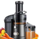 Safecourt Kitchen Sapcentrifuge - Juicer voor Groenten & Fruit - Grote Vulopening - 3 snelheden - 1200 Watt