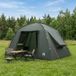 vidaXL - Huisje Tent 4-persoons Leger Groen Polyester
