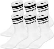 Huddle Sokken HUDDLE 6pk Crew Socks Double Stripe Set van 6