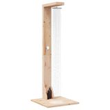 VidaXL Buitendouche 210 cm massief grenenhout en roestvrij staal