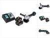 Makita DGA 517 RG accu haakse slijper 18 V 125 mm borstelloos + 2x accu 6.0 Ah + lader