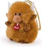 Trudi Knuffel Charm Yak 10 Cm Bruin - Maat Xxs