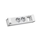 Bachmann CONI 2xCEE7/3 1xCM 0.2m GST18 RAL9010