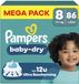Pampers Baby Dry Maat 8 Mega Pack 86 stuks 17+KG