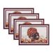 Elrene Home Fashions Autumn Heritage Turkije Engineered Placemats, Set van 4, 33 x 49 cm