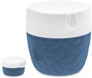 Koziol Bento Box Groot Organic Blad Blauw