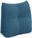 vidaXL Coussin de dossier bleu velours 45 x 24 x 50 cm