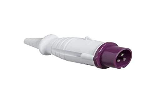 SCHNEIDER ELECTRIC 82302 FICHE Mobiele Droite 16A 3P 20-25V IP44 5, Wit