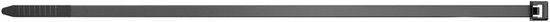 Fischer Nylon kabelbinders Zwart 20 cm (100 Stuks)