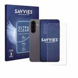 Savvies Screenprotector voor Samsung Galaxy A57 5G (Voor+Camera) - Folie Beschermfolie transparant 6 Stuks