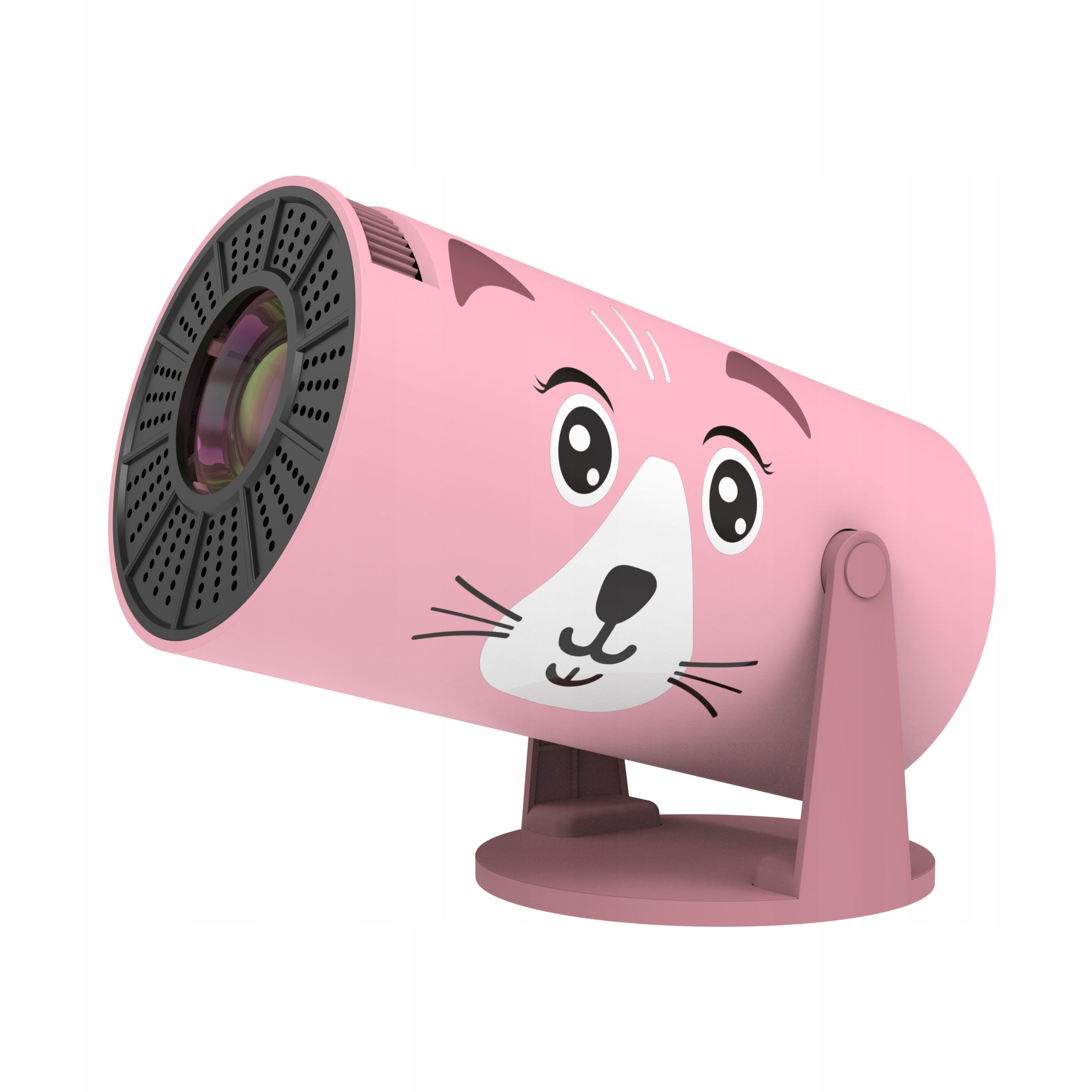Kiano Kid Projector voor kinderen - Pink Kitten 1280x720 HD, 32-130 inch