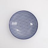 Merkloos / Sans marque Tokyo Design Studio Nippon Blue Pastabord Stippen 21x5.2cm