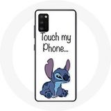 Maniacase Etui voor Samsung Galaxy S20 Lilo en Stitch schattige witte achtergrond