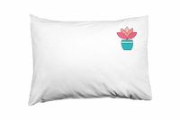 Bona Basics Decoratieve kussenhoes Wit 50x35 cm