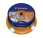 Verbatim DVD-R 4,7 GB - 16x, bedrukbaar, 25 stuks