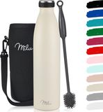 Milu Thermosfles | 750 ml | Roestvrijstaal | Crème