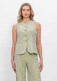 Ydence Gilet Jette Blazers Dames - Groen - Maat XS