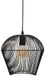 Atmosphera Jena Lampe de plafond Métal noir