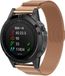 By Qubix Qubix Milanese Bandje - Rosé Goud - 22mm Quickfit - Geschikt voor Garmin Fenix 7 / 6 / 5