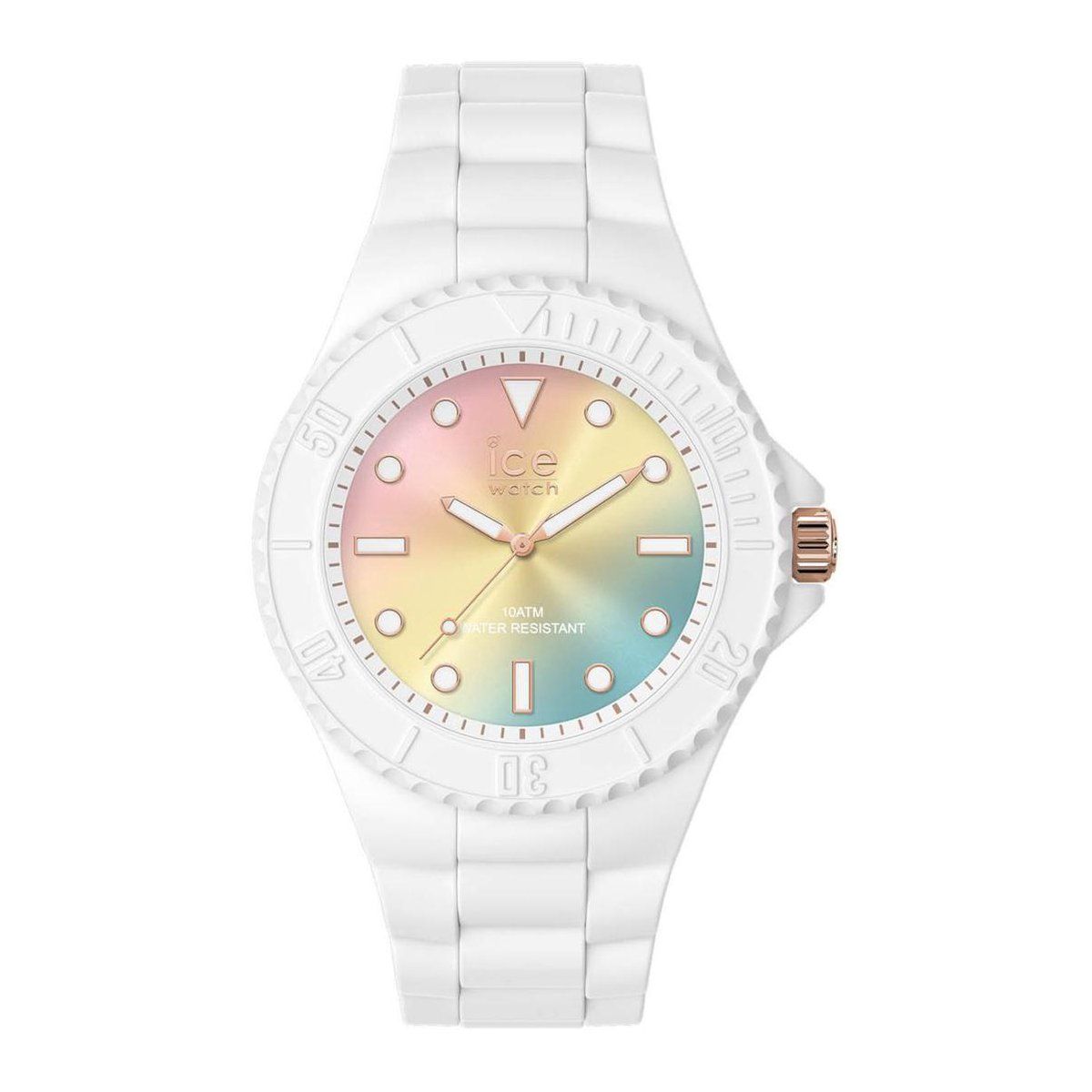 Ice-Watch ICE generation - Sunset rainbow 019153 Horloge - Wit - Ø 40 mm