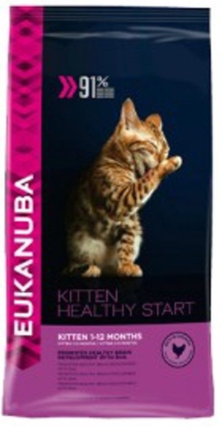 EUKANUBA Kitten Healthy Start - Kittenvoer - 2kg