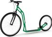 Yedoo Trottinette Five - convient aux adultes et aux adolescents, jusqu'à 130 kg, avec pneus 26/20 et guidon réglable. Couleur : vert