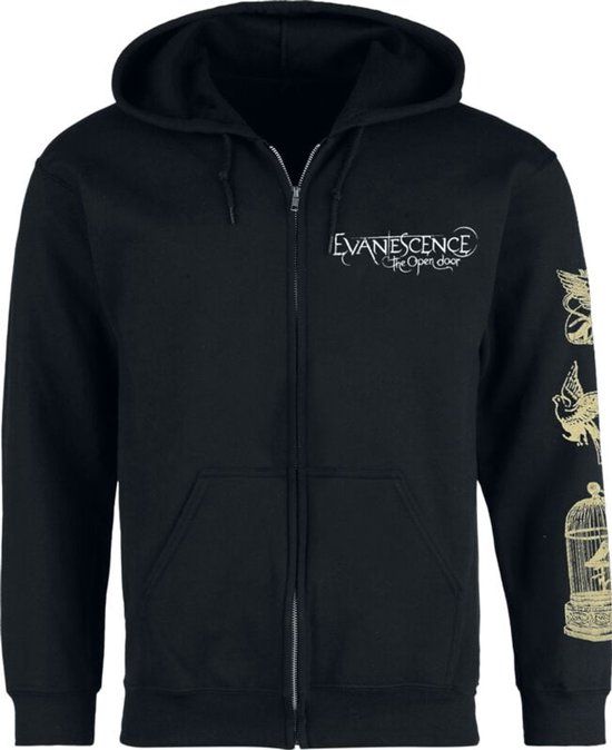 Evanescence Open Door Heren Vest met capuchon - zwart - 3XL